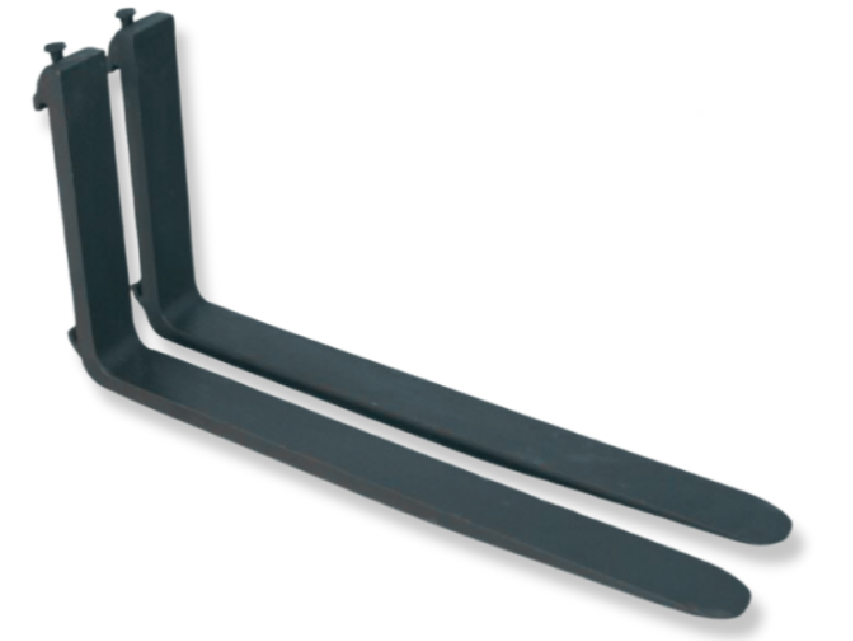 Forklift tynes and forks, designed for strength and compatibility, showcasing the essential components for lifting and transporting materials.