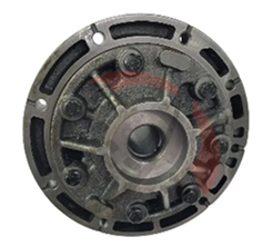 Forklift charging pump component, showcasing intricate design and metal construction, relevant to auto transmission parts for industrial equipment.