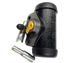 Forklift hydraulic wheel cylinder showcasing quality construction and components for reliable performance in industrial applications.