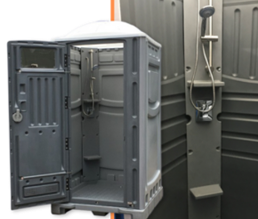 Portable Worksite Shower