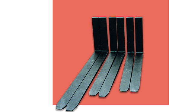 Lift equipment components, including various sized forks, designed for enhancing operational efficiency in Australian industrial work sites.
